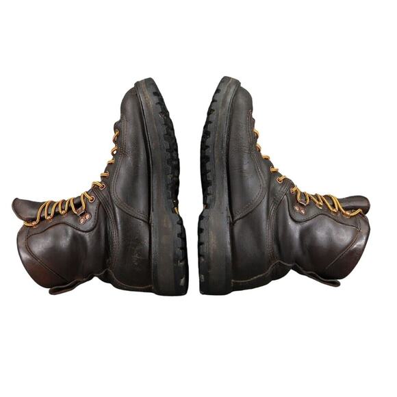 Danner Mens 8 Work Boots Hawk Nubuck Leather USA Waterproof Lace Up Handcrafted main image 11